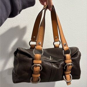 Coach Chelsea turnlock satchel